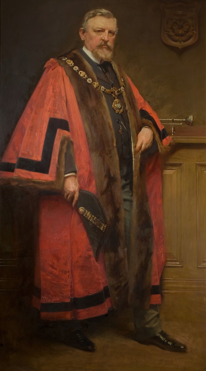 Portret starosty Johna Townsenda, 1902. autorstwa Alfred Priest