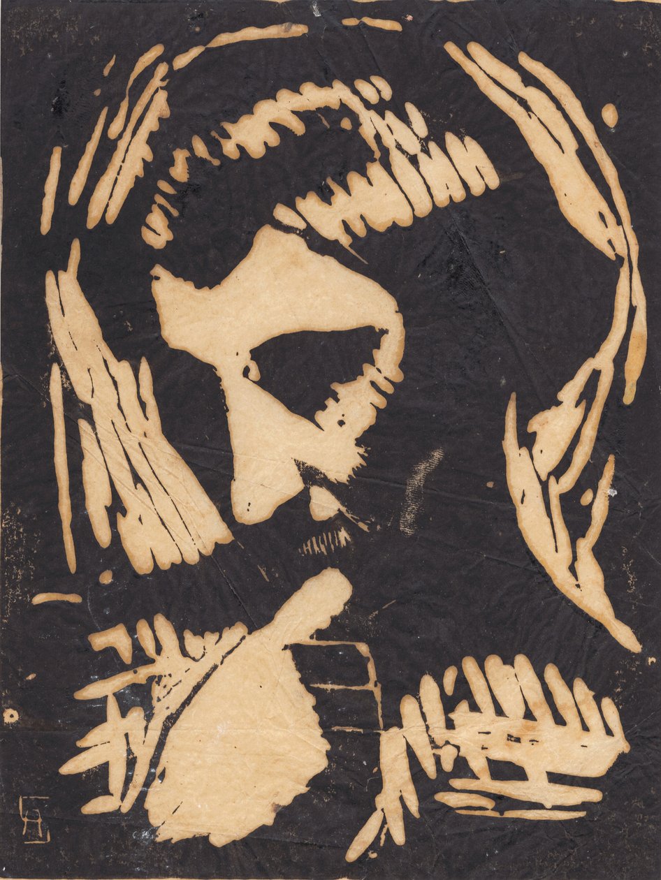 Portret męski autorstwa Alfred Simonsen