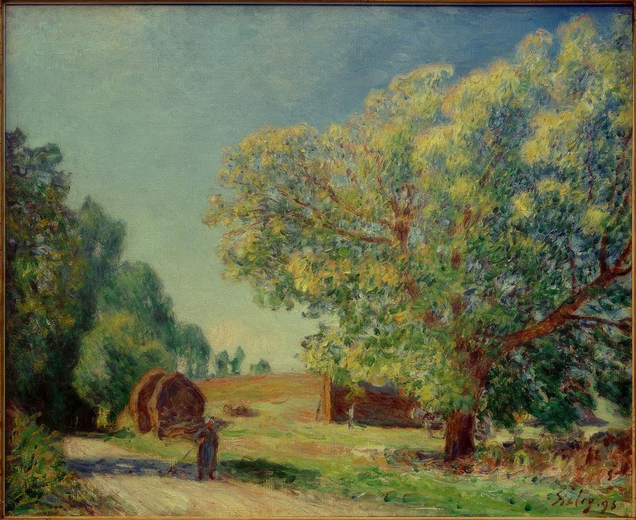 Wokół lasu autorstwa Alfred Sisley