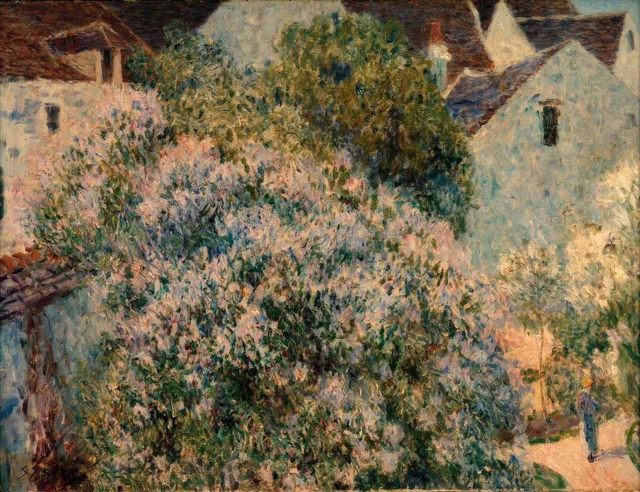 Bez w moim ogrodzie autorstwa Alfred Sisley