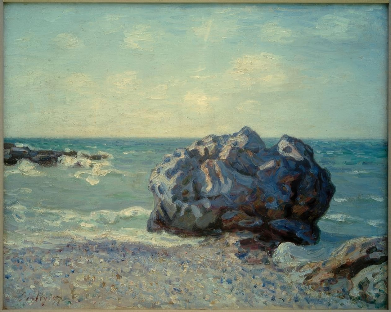Zatoka Langland le matin autorstwa Alfred Sisley