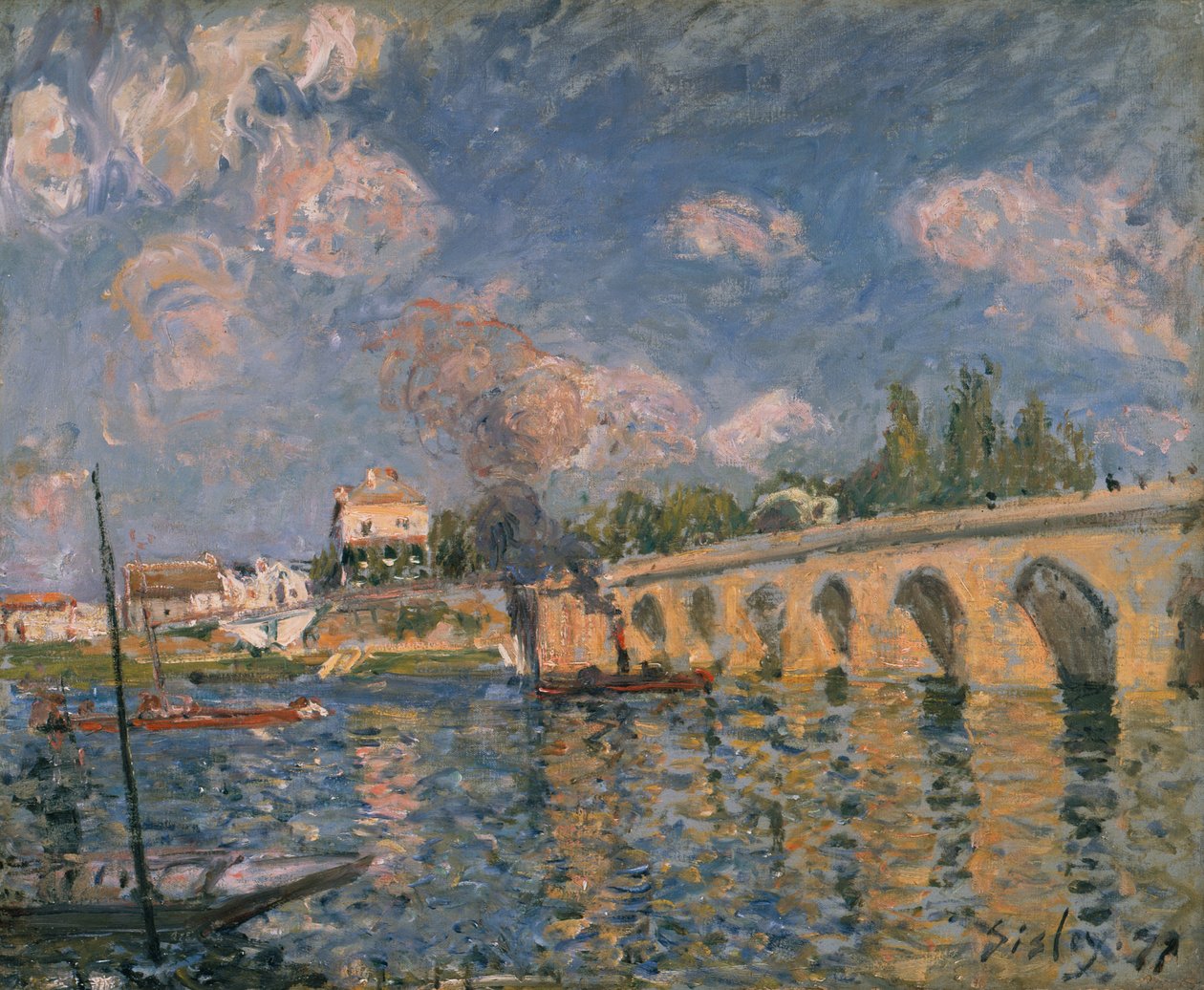 Most Sevres autorstwa Alfred Sisley