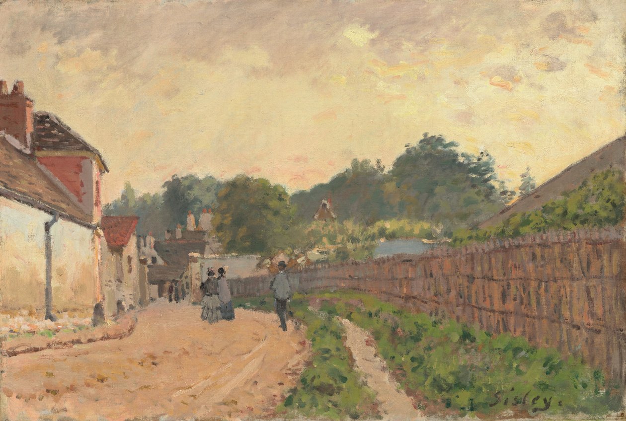 Marly-le-Roi autorstwa Alfred Sisley