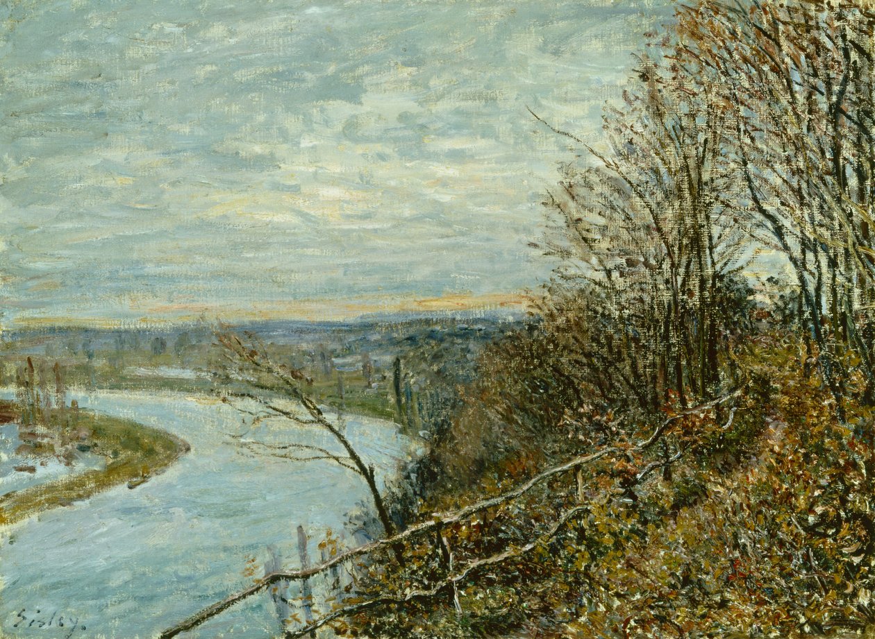 Listopadowe popołudnie autorstwa Alfred Sisley