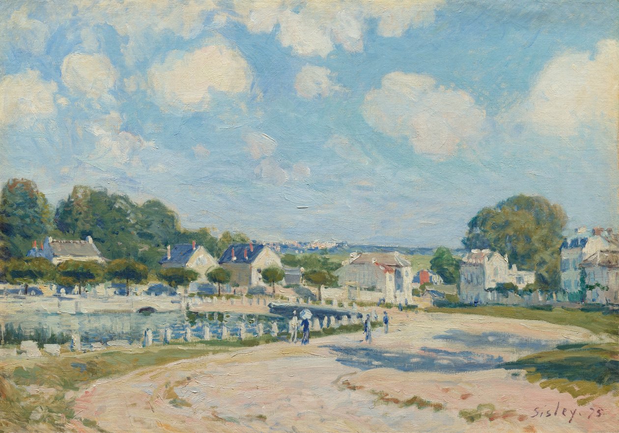Watering Place at Marly autorstwa Alfred Sisley
