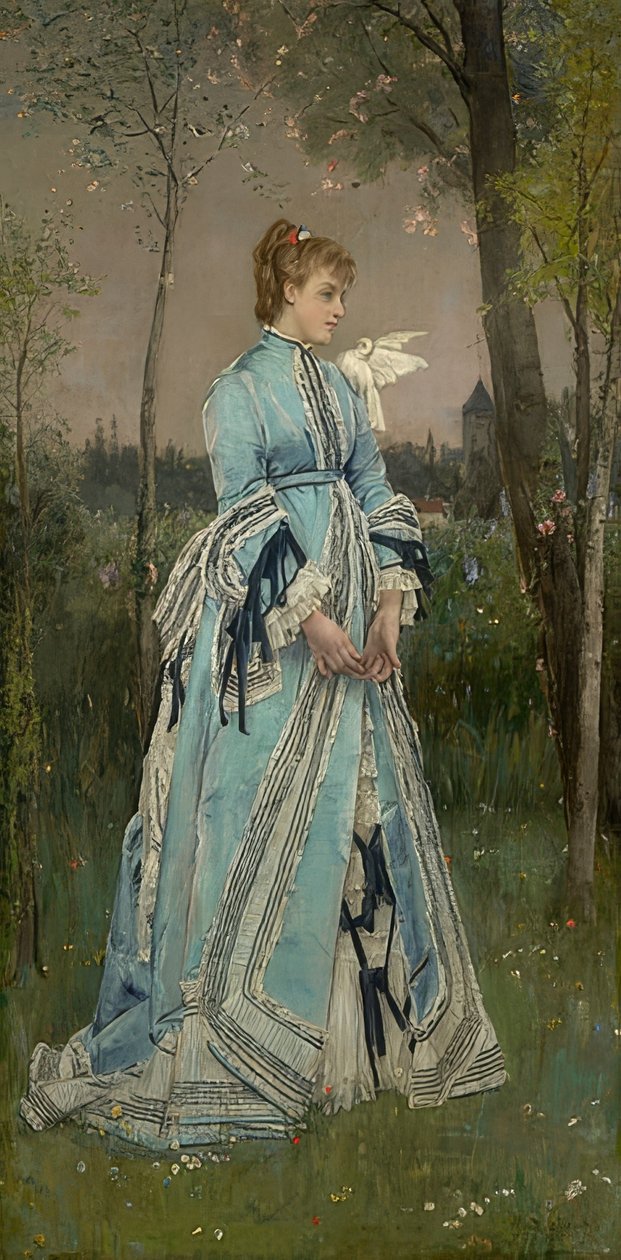 Wiosna. 1877 autorstwa Alfred Emile Stevens