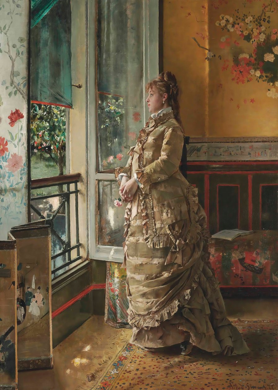 Melancholia, 1876. autorstwa Alfred Emile Stevens