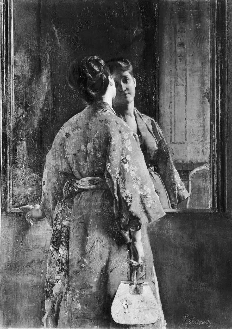 Szata japońska, ca. 1872. autorstwa Alfred Emile Stevens