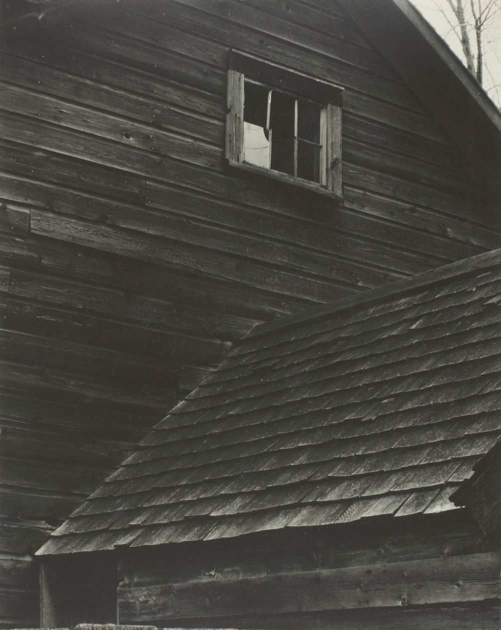 Barn-Lake George, 1922. autorstwa Alfred Stieglitz