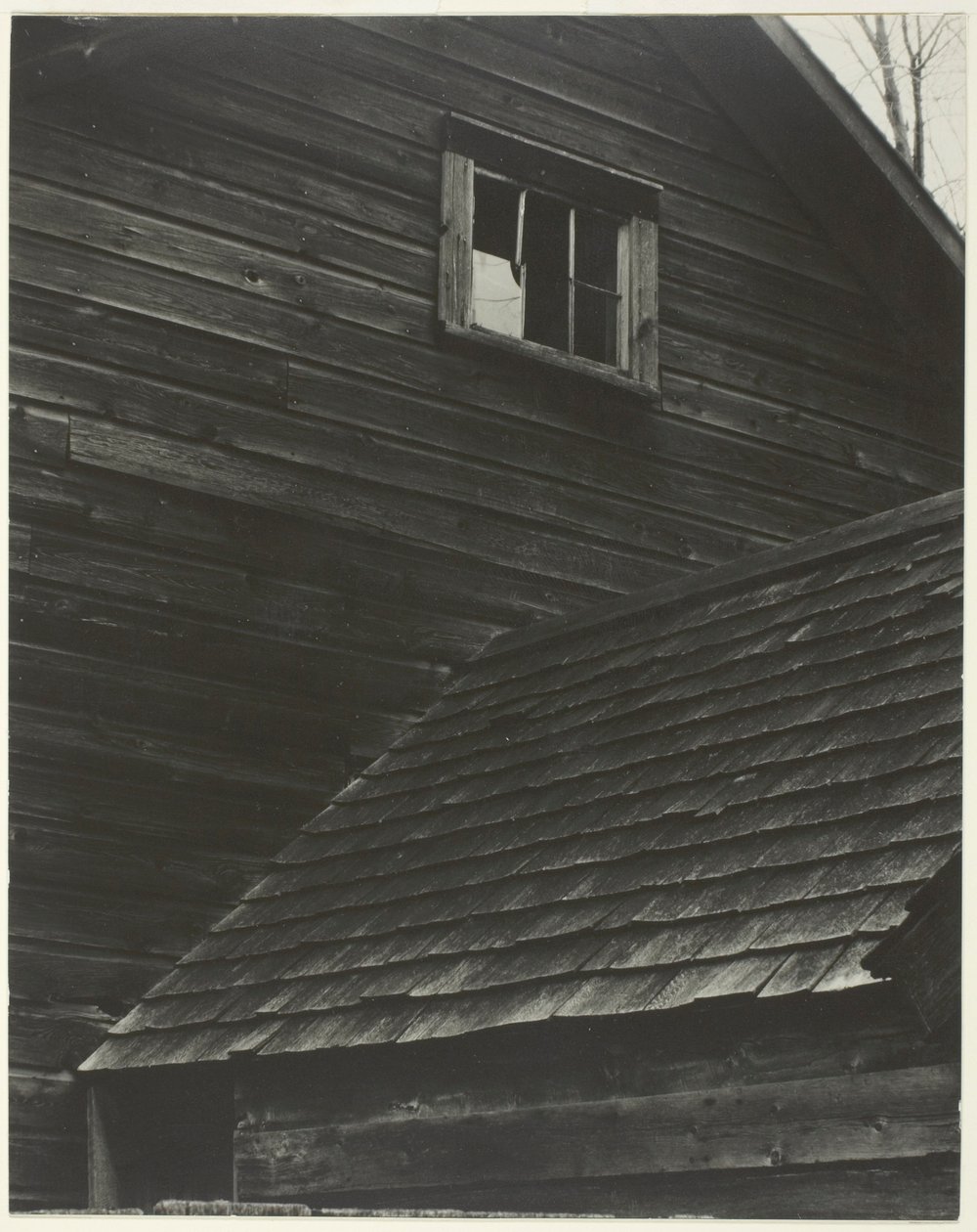 Stodoła – Jezioro George autorstwa Alfred Stieglitz