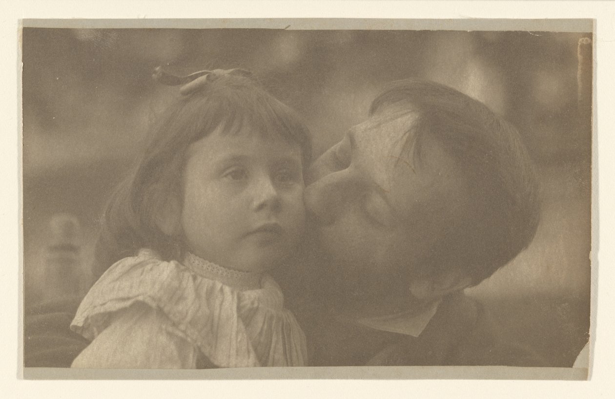 [Lou Schramm i jego córka] autorstwa Alfred Stieglitz
