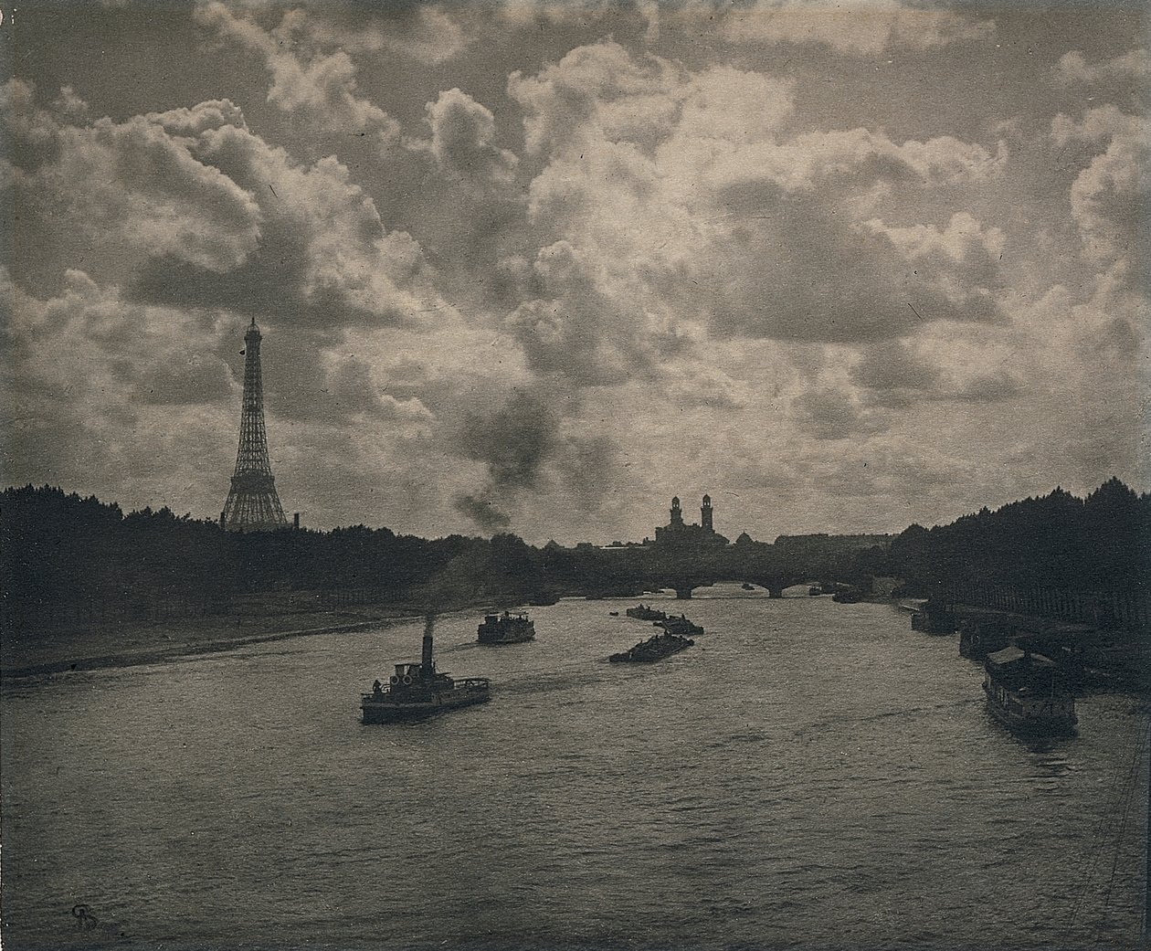 Paryż: Sekwana autorstwa Alfred Stieglitz