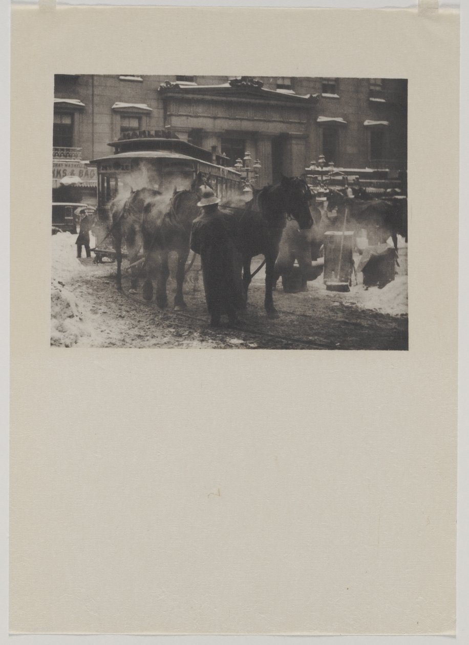 Terminal, 1893 wydrukowany 1911. autorstwa Alfred Stieglitz
