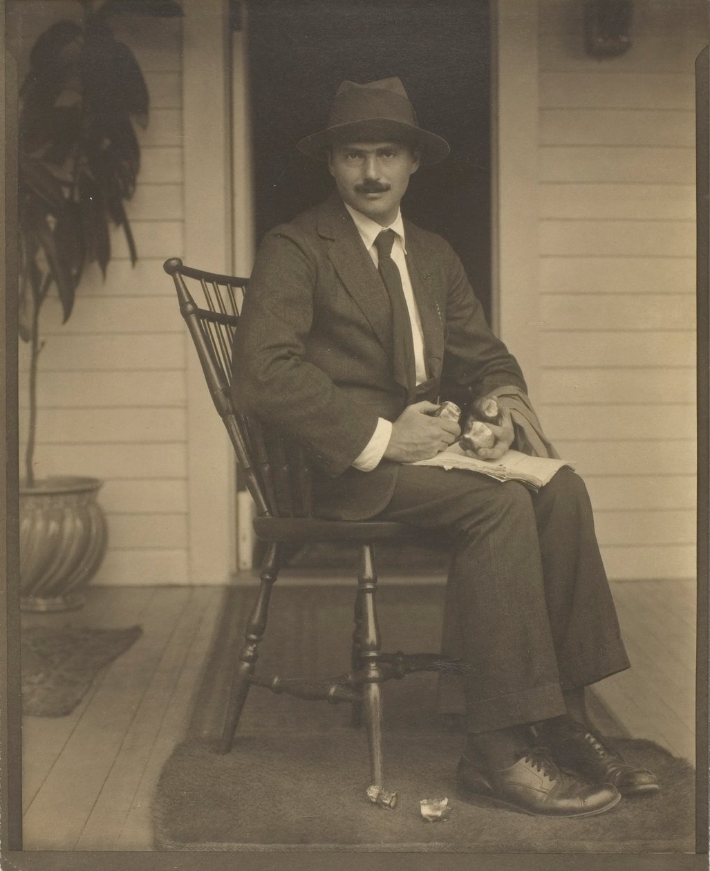 Waldo Frank, 1920. autorstwa Alfred Stieglitz