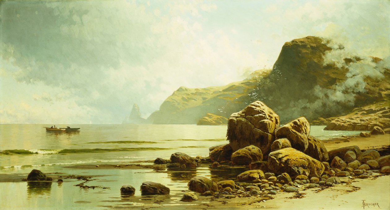 Odpływ, Southhead, Wyspa Grand Manan, autorstwa Alfred Thompson Bricher