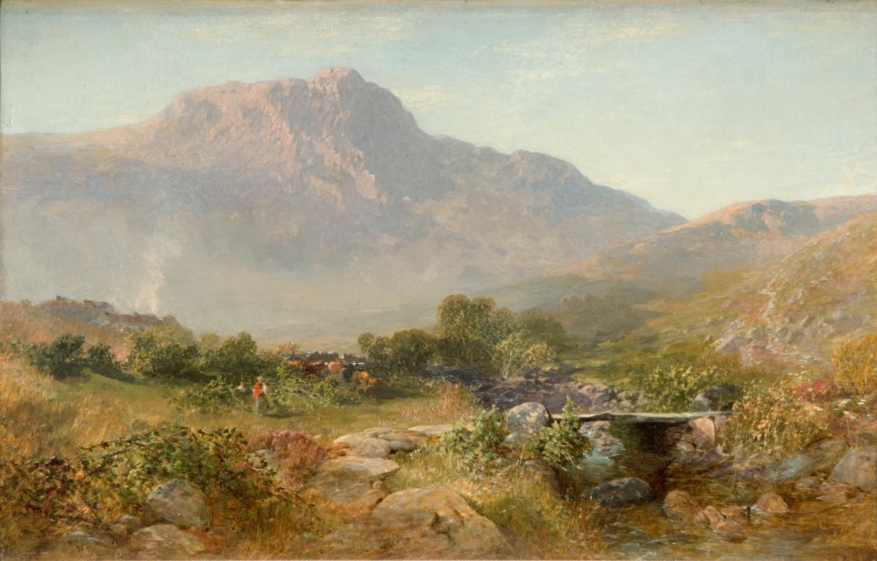 Capel Curig, 1855 autorstwa Alfred William Hunt