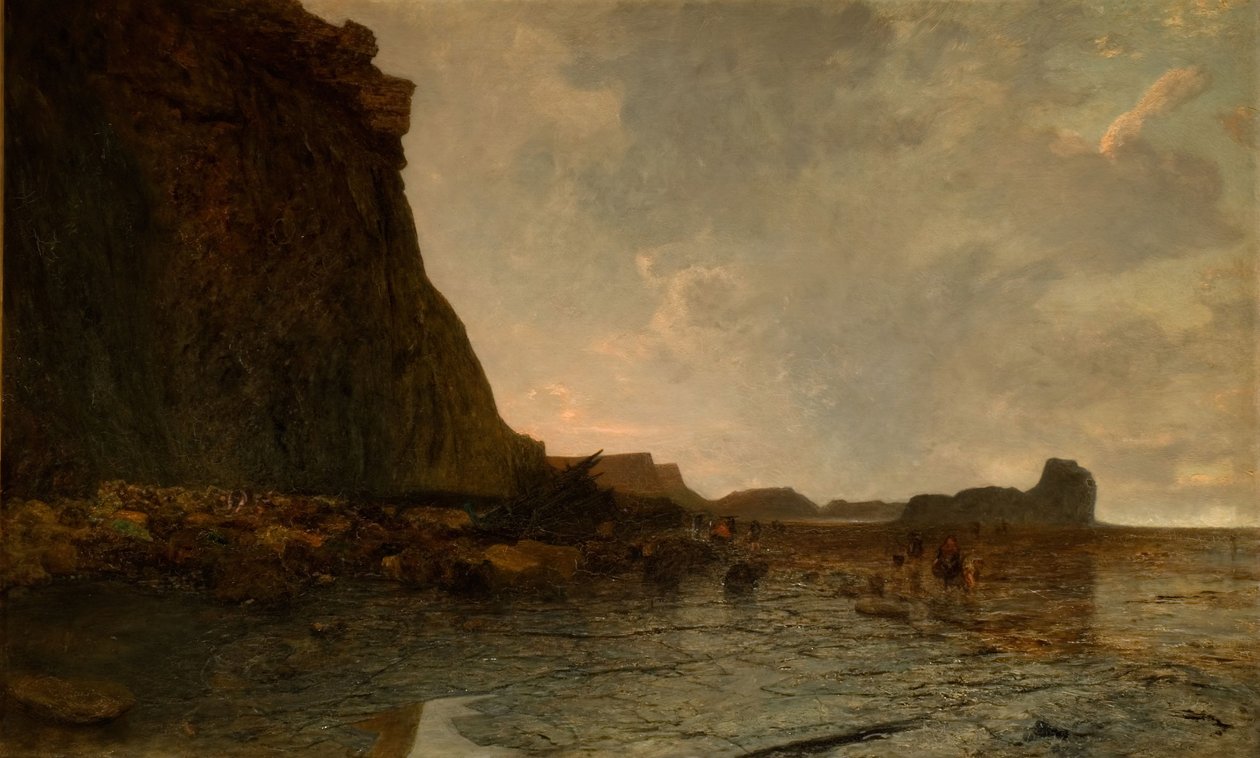 Whitby Scaur, Yorkshire, 1896. autorstwa Alfred William Hunt