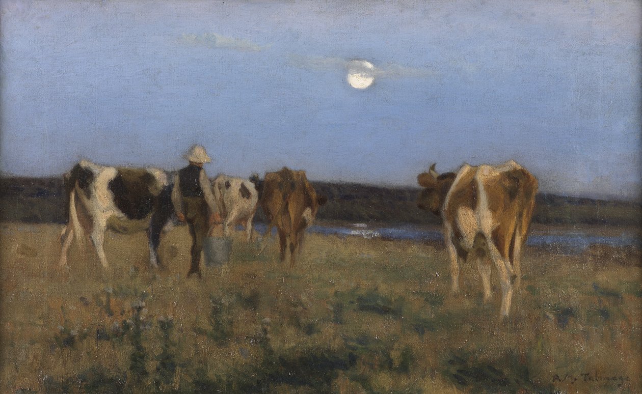 Księżyc lata autorstwa Algernon Mayow Talmage
