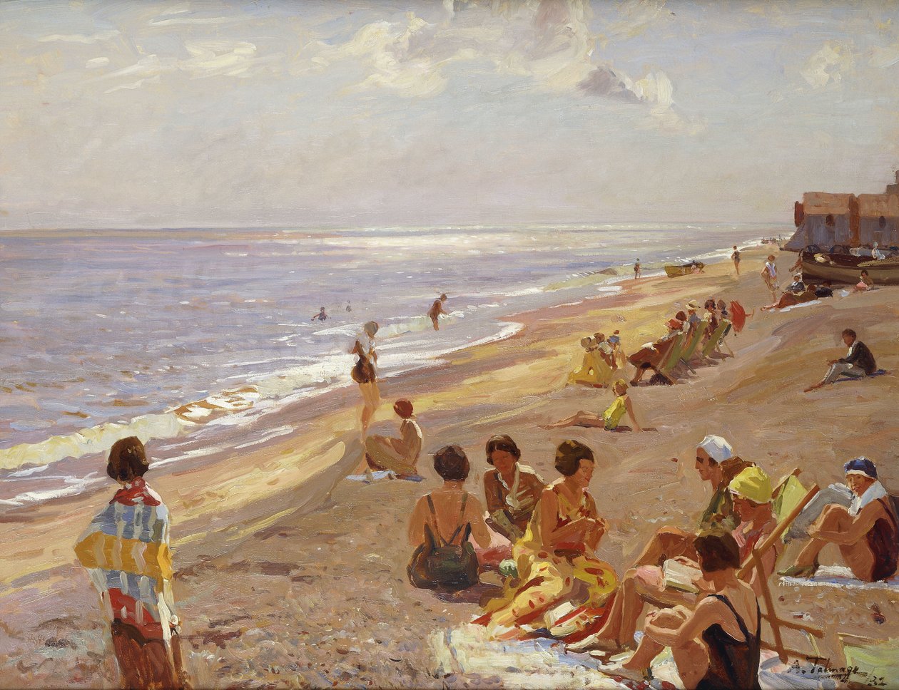 Srebrny Poranek, Aldeburgh autorstwa Algernon Mayow Talmage