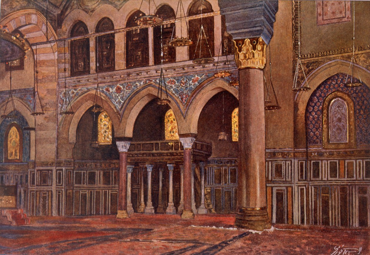Meczet Al-Fath, wyd. 1949. autorstwa Alhusain Fawzy