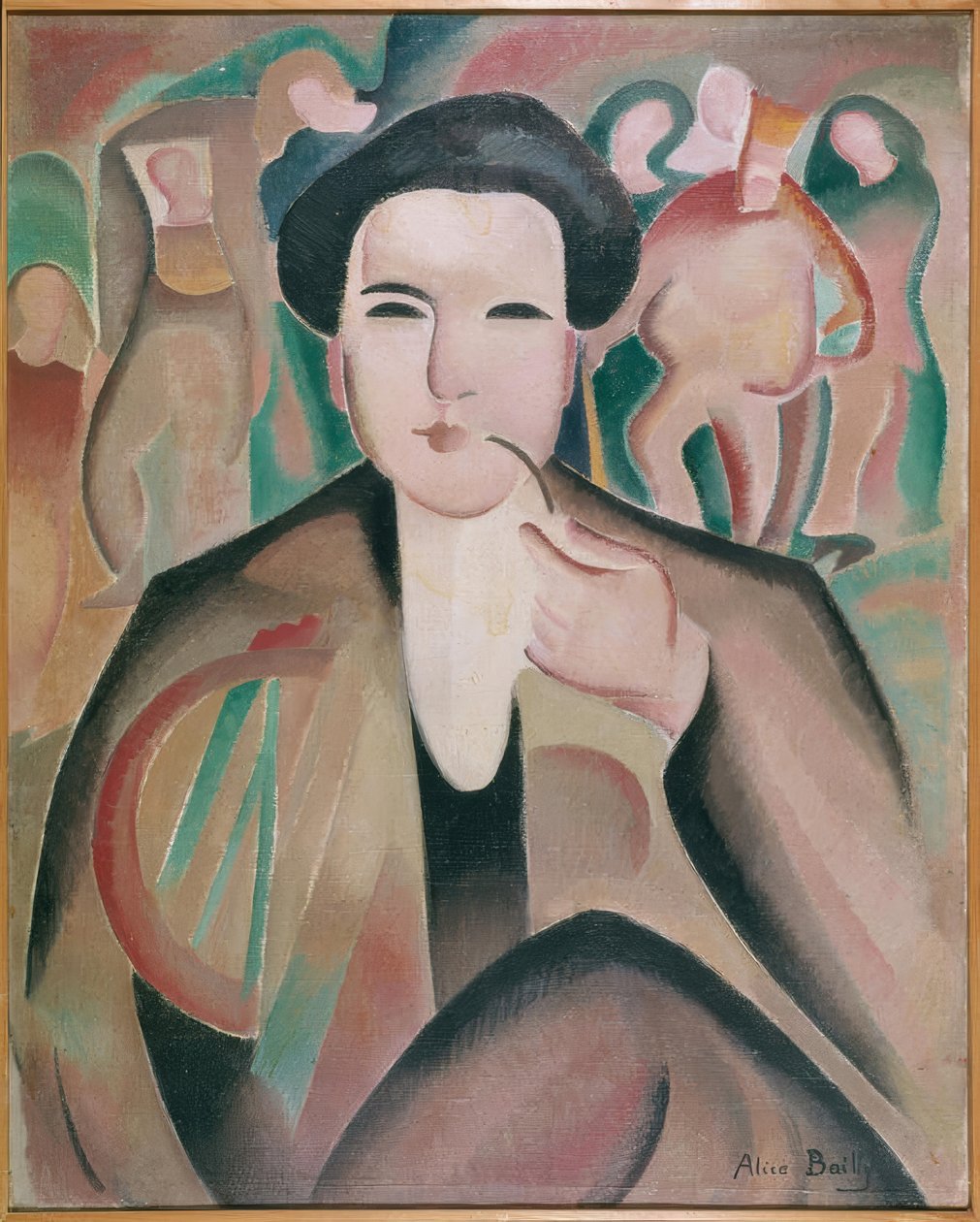 Arthur Honegger przy "Le Roi David" autorstwa Alice Bailly