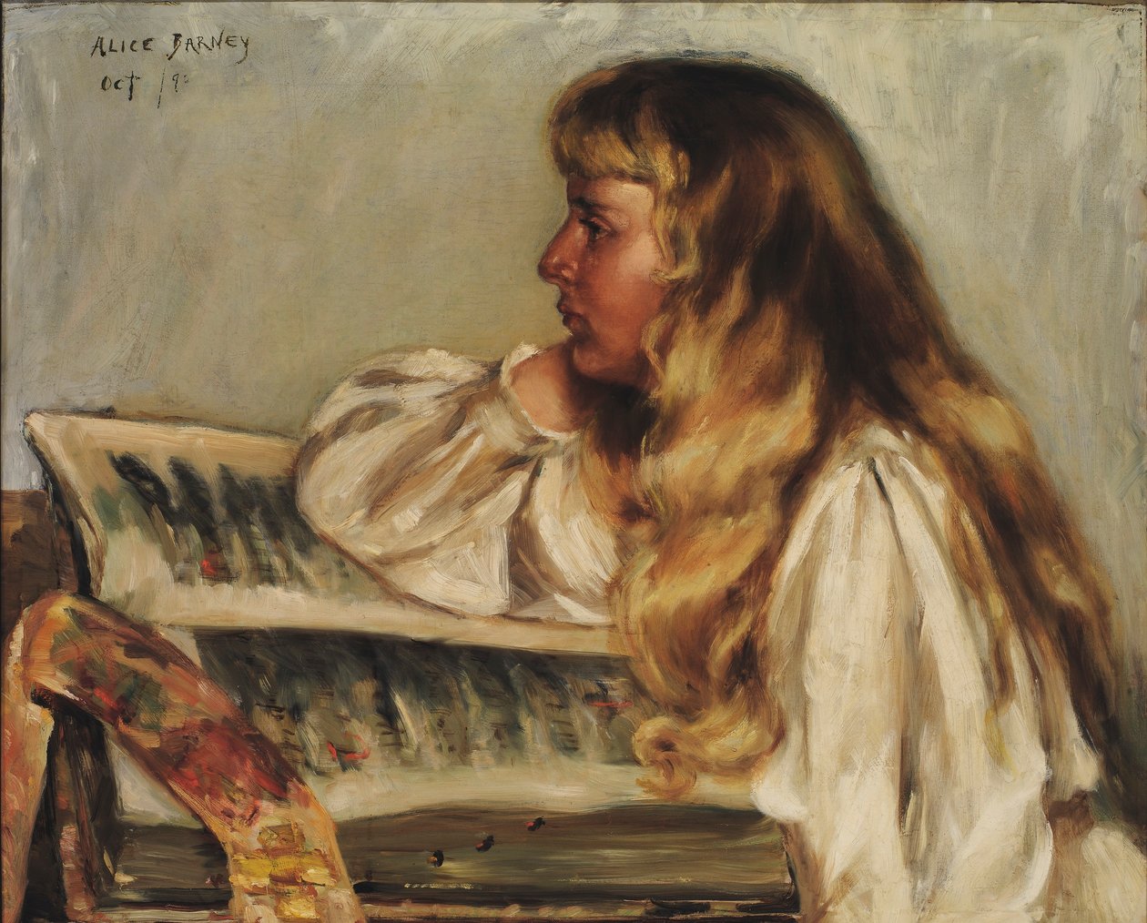 Natalie i mszał autorstwa Alice Pike Barney