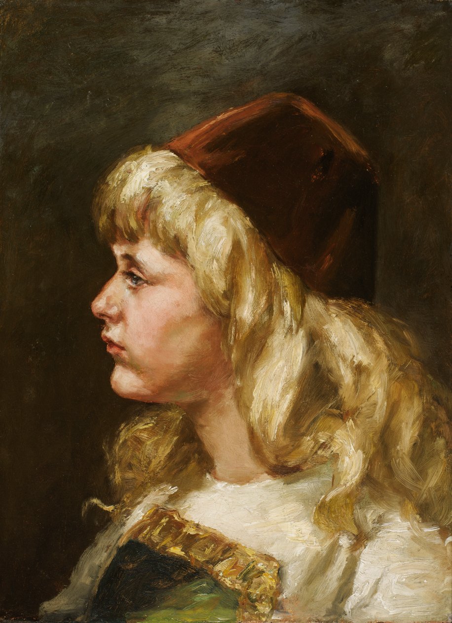 Natalie o siódmej, 1883. autorstwa Alice Pike Barney