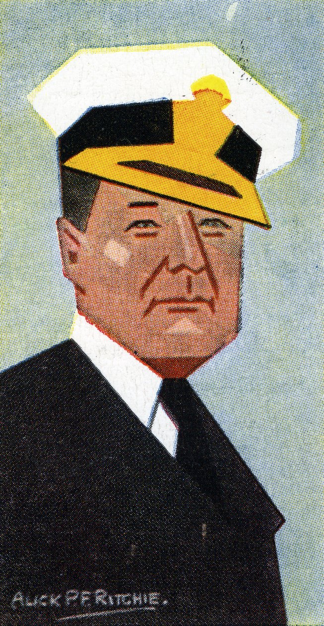 Admirał floty, Earl Beatty, 1926 r. autorstwa Alick P. F. Ritchie