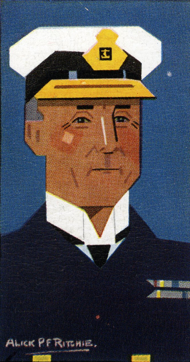 Admirał floty, hrabia Jellicoe, 1926 autorstwa Alick P. F. Ritchie