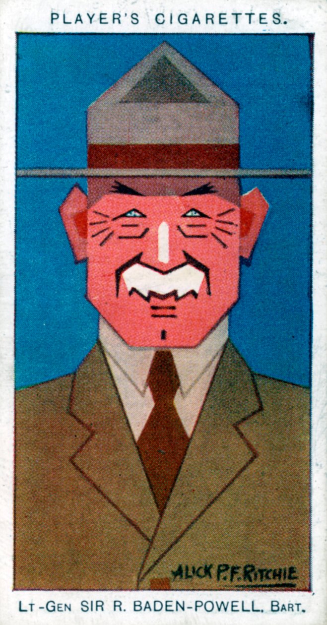 Robert Baden-Powell, 1. baron Baden-Powell, 1926. autorstwa Alick P. F. Ritchie