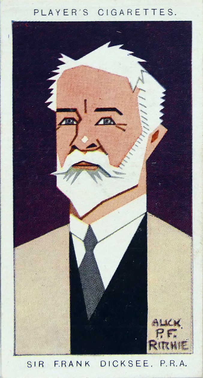 Frank Dicksee autorstwa Alick Penrose Forbes Ritchie