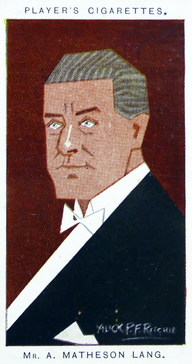 Matheson Lang autorstwa Alick Penrose Forbes Ritchie