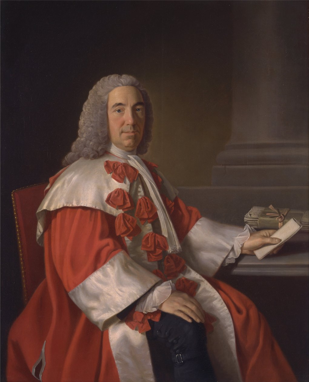 Alexander Boswell, Lord Auchinleck autorstwa Allan Ramsay