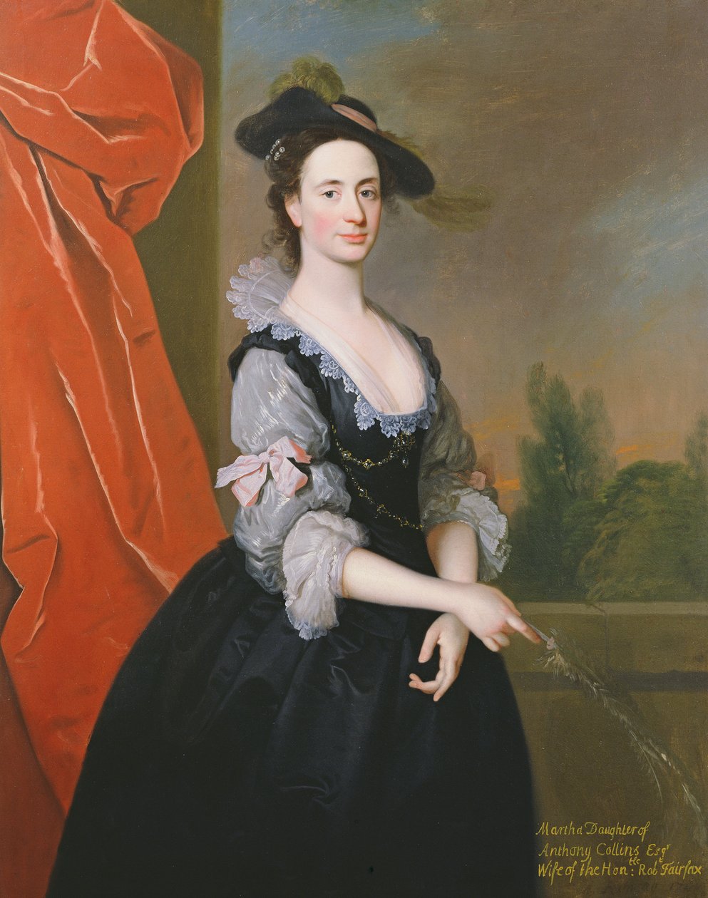 Martha Fairfax autorstwa Allan Ramsay