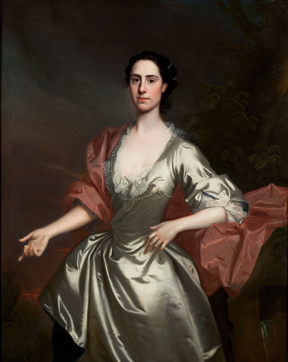 Portret lady Zuzanny Campbell z domu Bernard (zm. 1751) autorstwa Allan Ramsay
