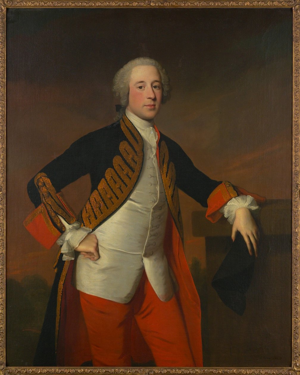 Portret dżentelmena, 1745 autorstwa Allan Ramsay
