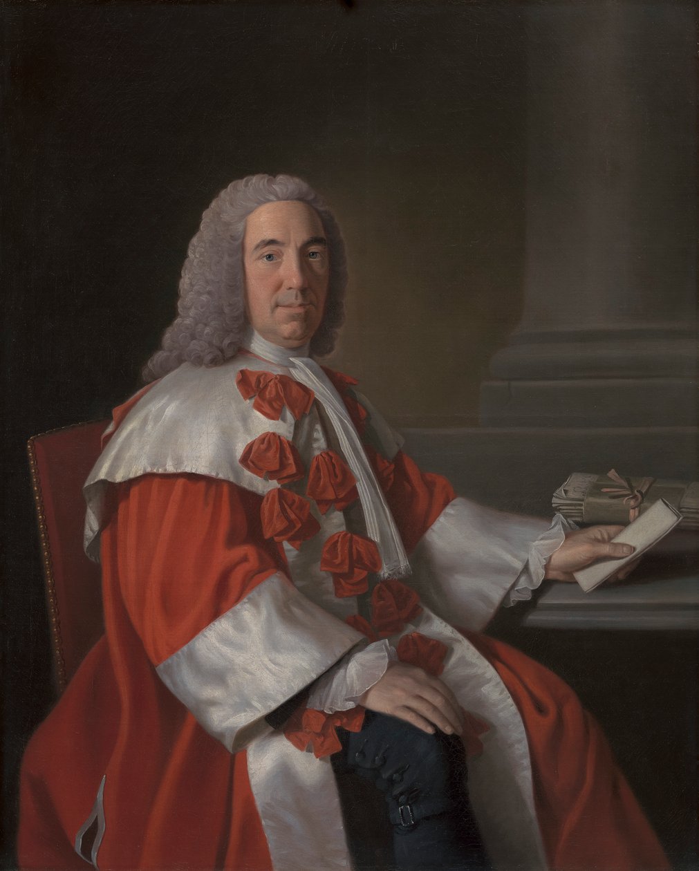 Aleksander Boswell, Lord Auchinleck autorstwa Allan Ramsay