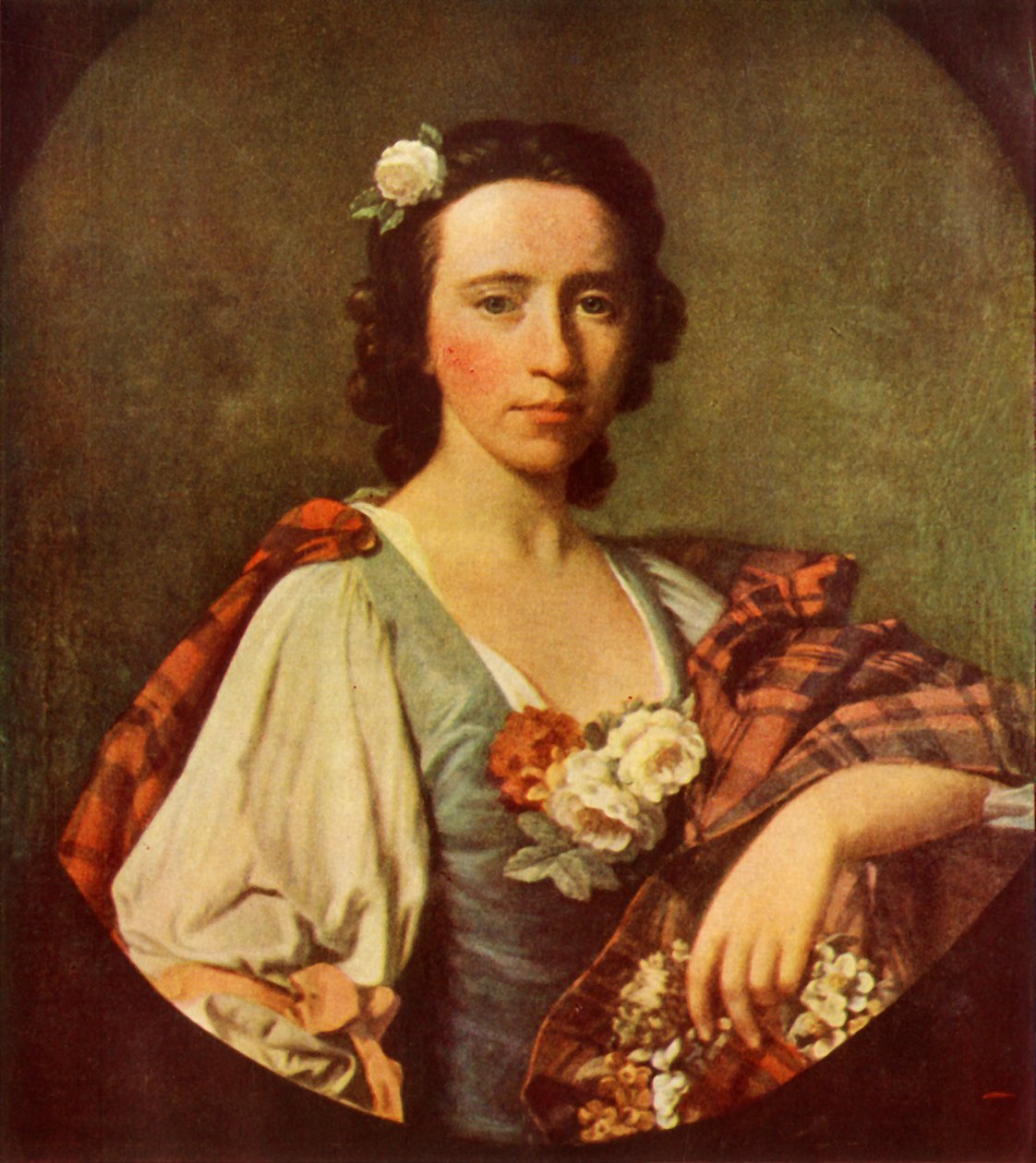 „Flora MacDonald”, c1749, 1946. autorstwa Allan Ramsay