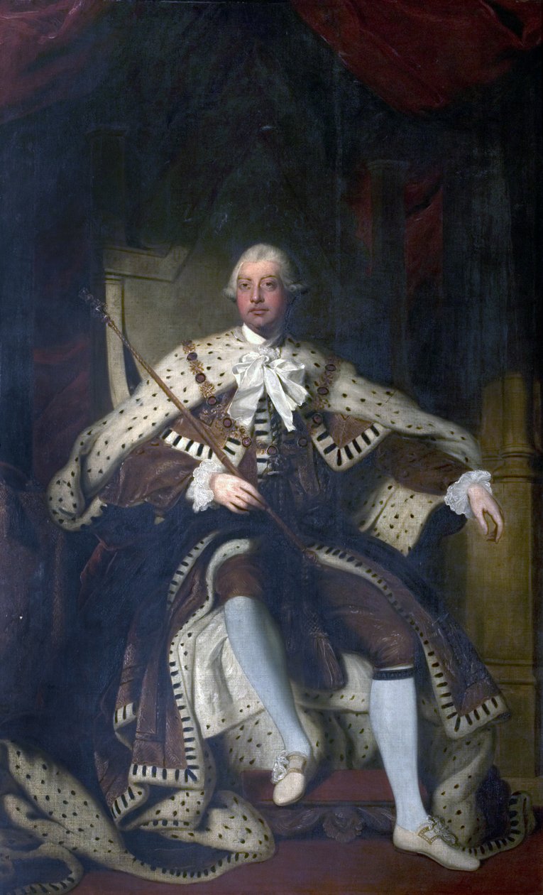 Jerzy III autorstwa Allan Ramsay