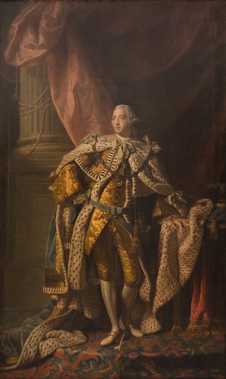 Jerzy III z Anglii autorstwa Allan Ramsay