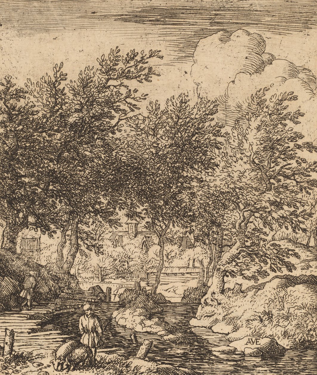 Świniopas, prawdopodobnie ok. 16451656. autorstwa Allart van Everdingen