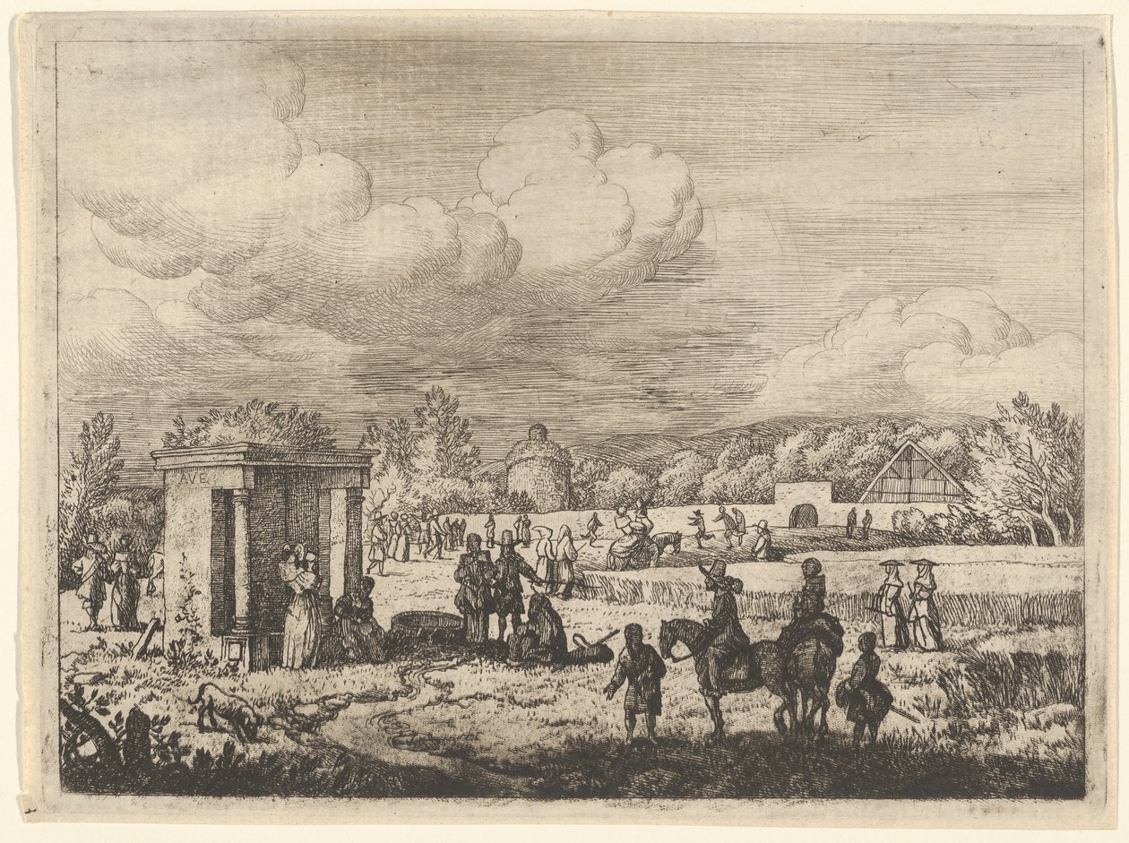 Pierwsza wiosna, XVII wiek. autorstwa Allart van Everdingen