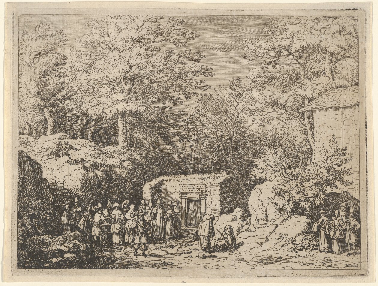 Czwarta Wiosna, XVII wiek. autorstwa Allart van Everdingen