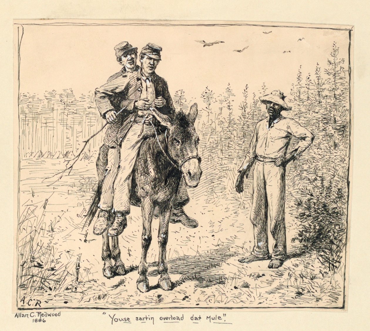 Youse Sartin Przeciążenie Dat Mule autorstwa Allen Carter Redwood