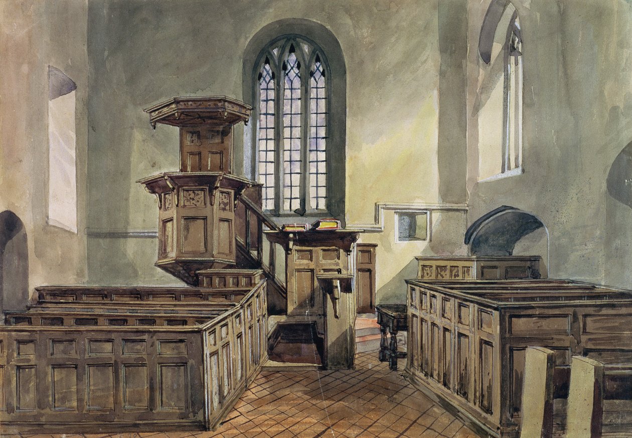 Kościół św Kenelm, Clent autorstwa Allen Edward Everitt