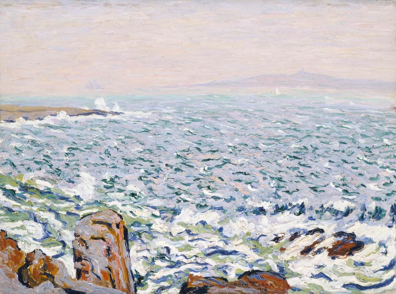 Surf Breaking, Cranberry Island autorstwa Allen Tucker