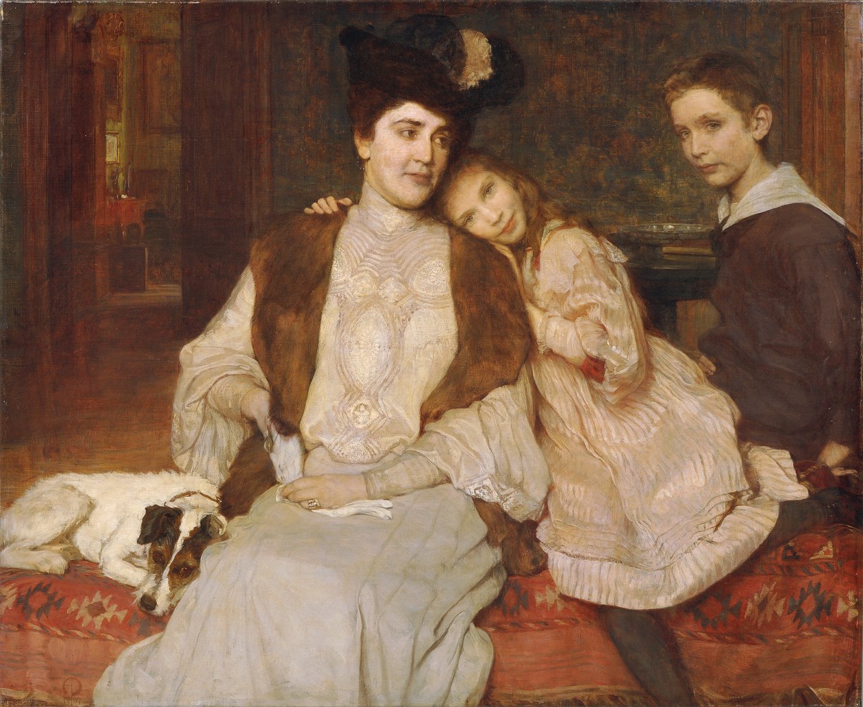 rodzina Markl autorstwa Alois Johann Josef Delug