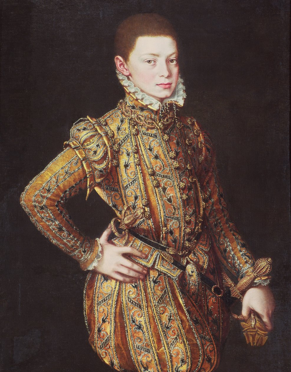Don Jan Austriacki, ok. 1560 r. autorstwa Alonso Sánchez Coello