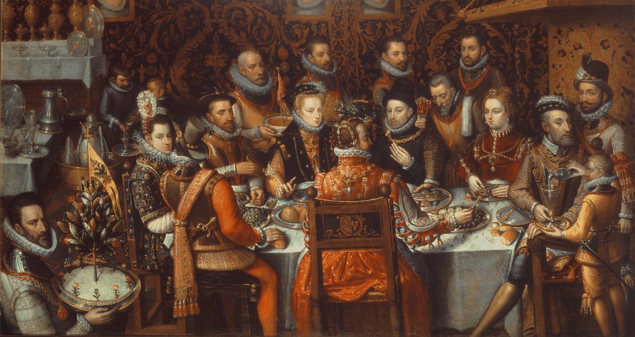 Хаадуудын хүлээн авалт, 1579 он autorstwa Alonso Sánchez Coello