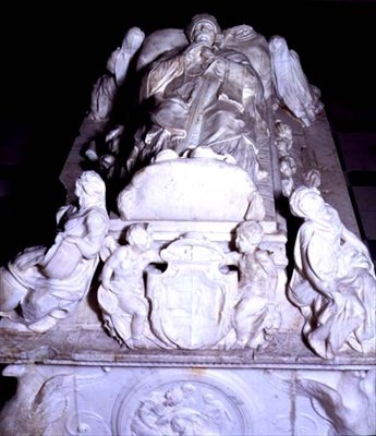 Grób kardynała Tavery (zm. 1545) (marmur) autorstwa Alonso Berruguete